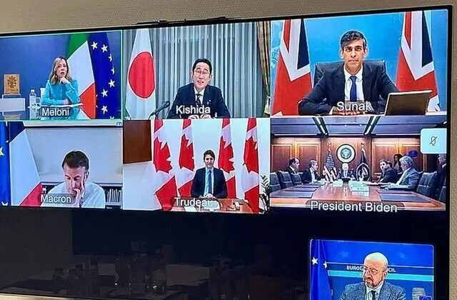  بیانیه گروه ۷ علیه ایران در ارتباط با اسرائیل
