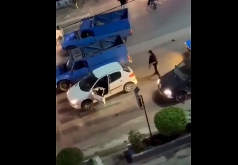 واکنش پلیس به فیلم تیراندازی در چالوس