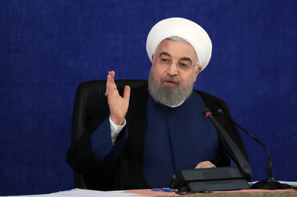 عیادت روحانی از نوبخت در بیمارستان+عکس