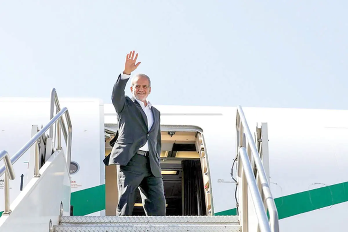 پزشکیان به قطر رفت