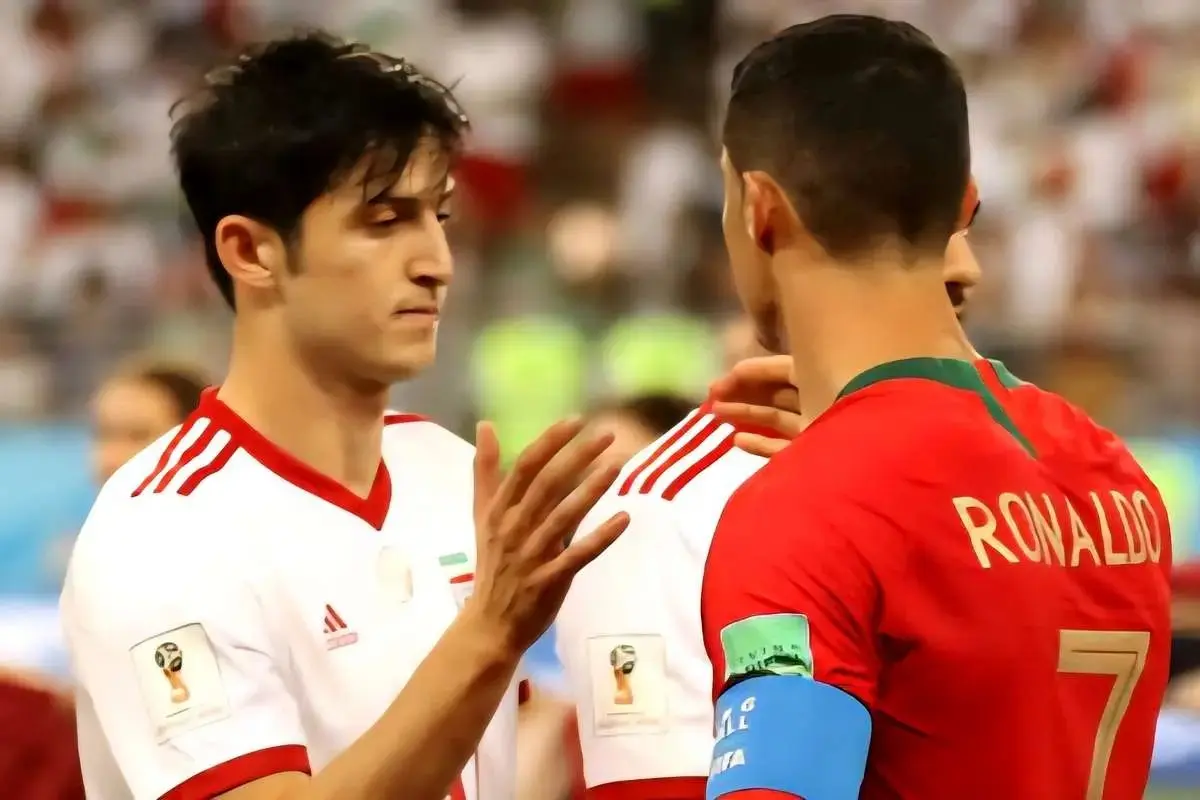 سردار آزمون به مصاف با رونالدو می‌رود