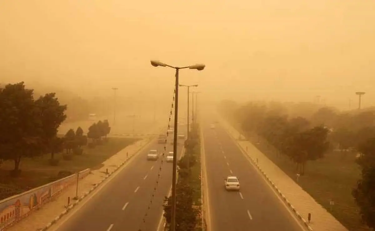 نیمی از تهران خاکستری شد