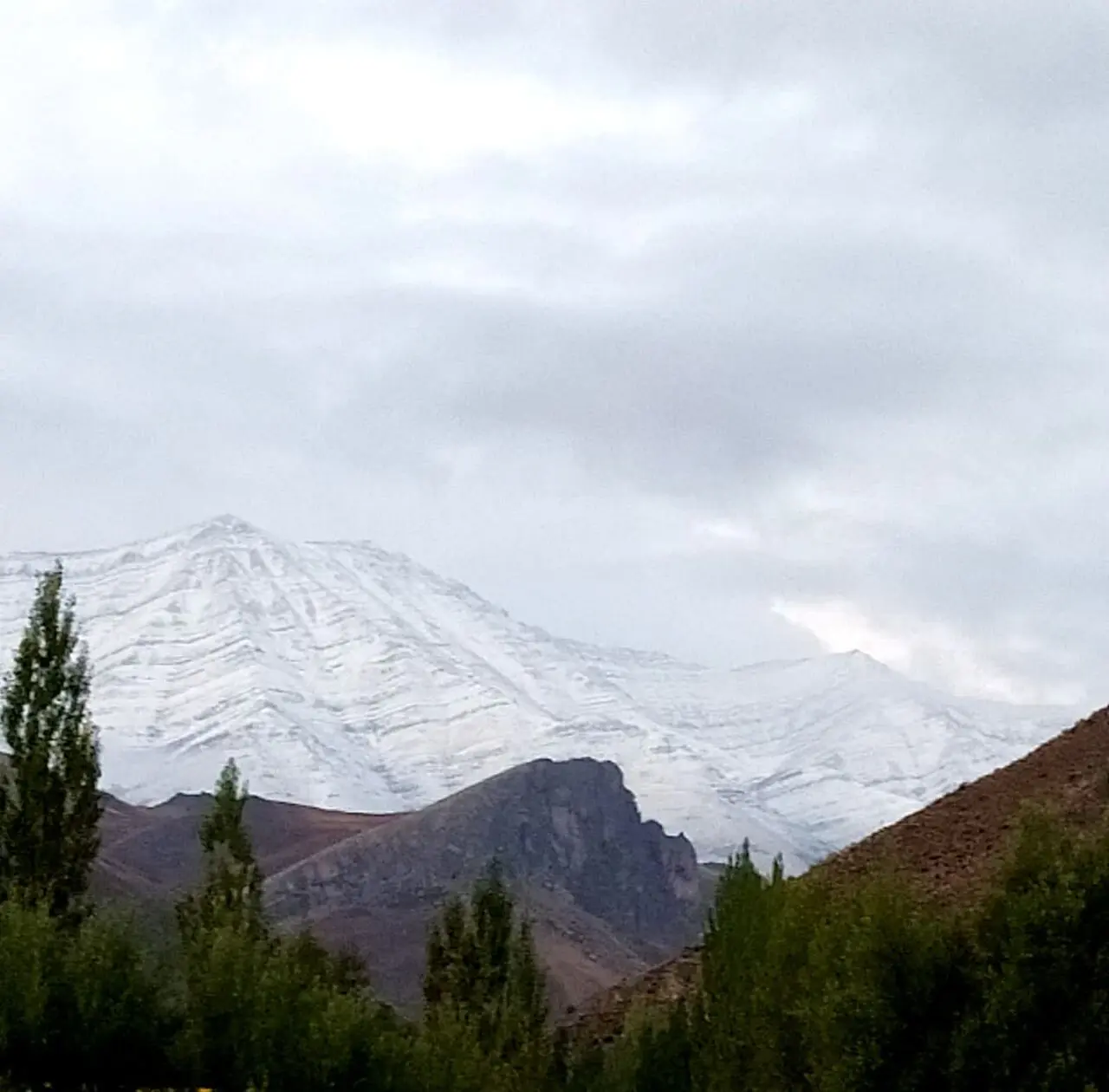 بارش برف در مازندران