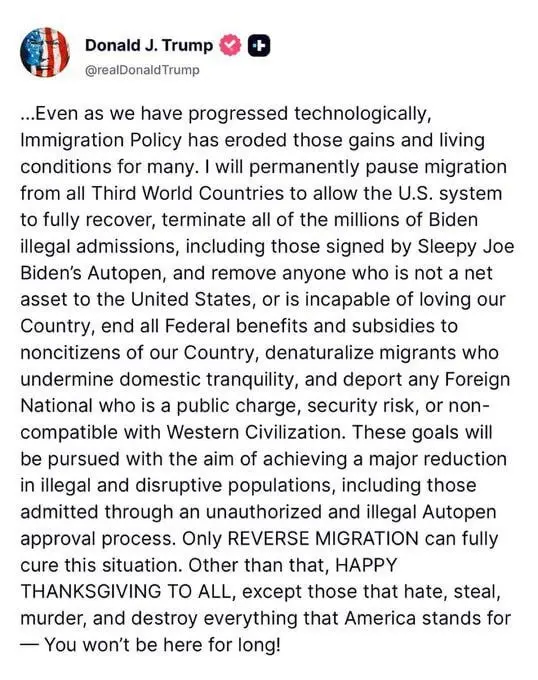 توییت ترامپ