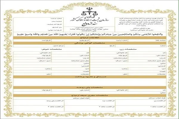 شروط ضمن عقد در سند‌های جدید ازدواج حذف‌شدنی است؟