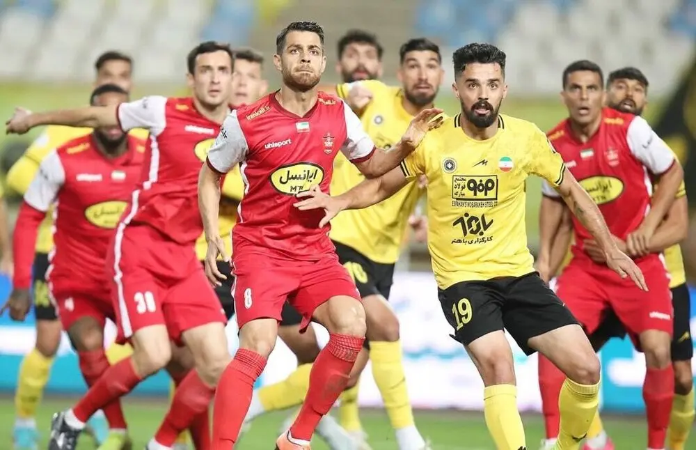 غایبان بزرگ سپاهان مقابل پرسپولیس مشخص شدند