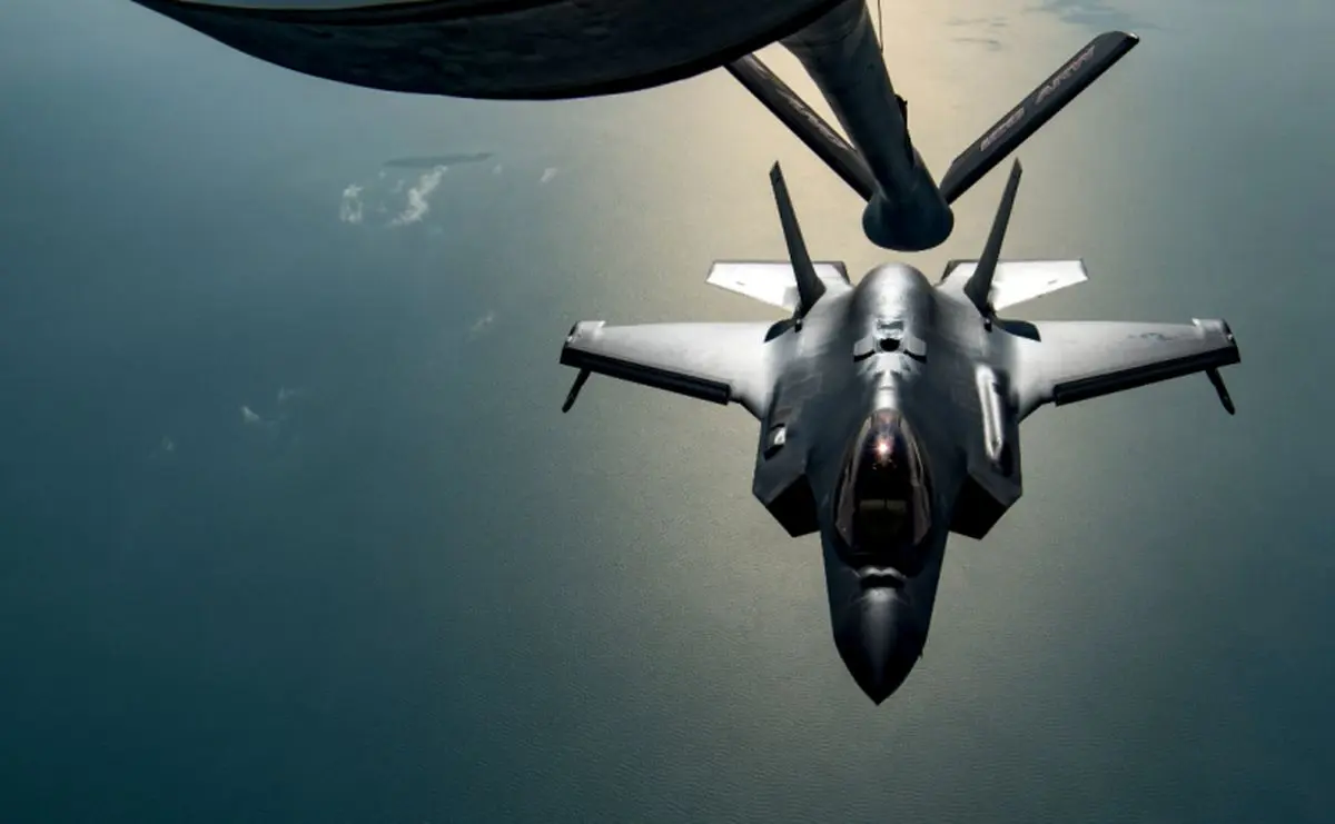 فوری/نیروی هوایی ایران هواپیماهای رادار گریز F-35 آمریکا در خلیج فارس را ردیابی کرد
