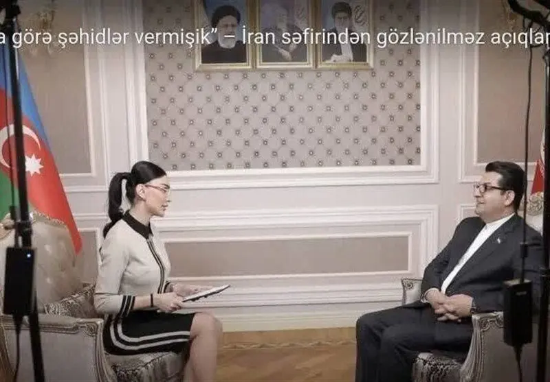 جنجال تازه در سفارت ایران در جمهوری آذربایجان، ماجرای مصاحبه با خبرنگار بی حجاب چیست؟+عکس