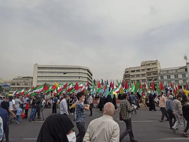 راهپیمایی روز قدس پس از دو سال 