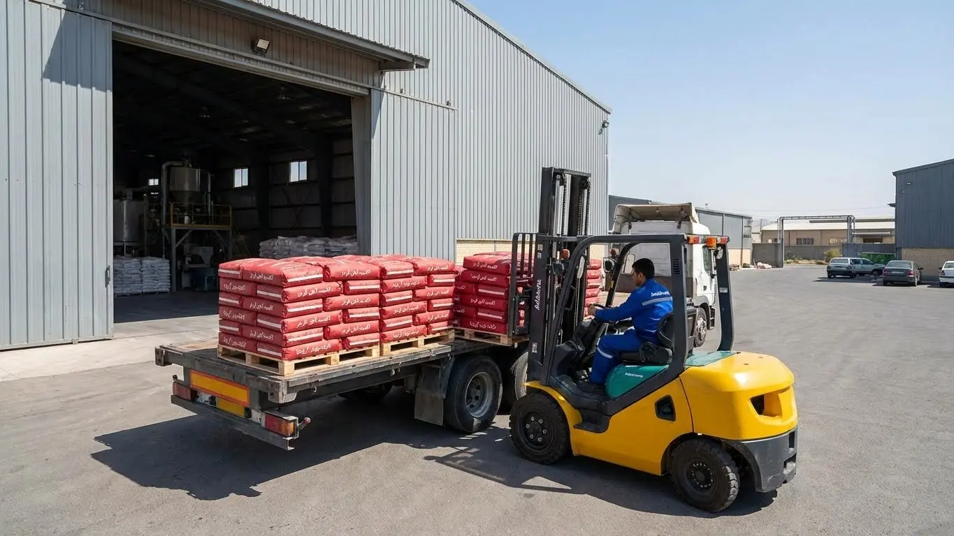 کارخانه تولید ا کسید آهن قرمز