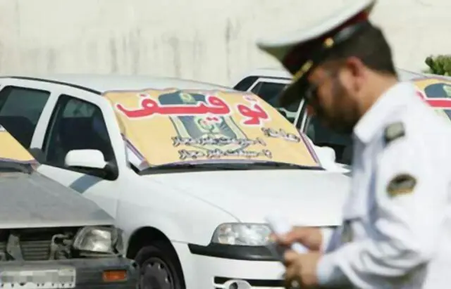 برخورد جدی پلیس با تخلف سرعت/ پنج روز توقیف خودرو با این سرعت