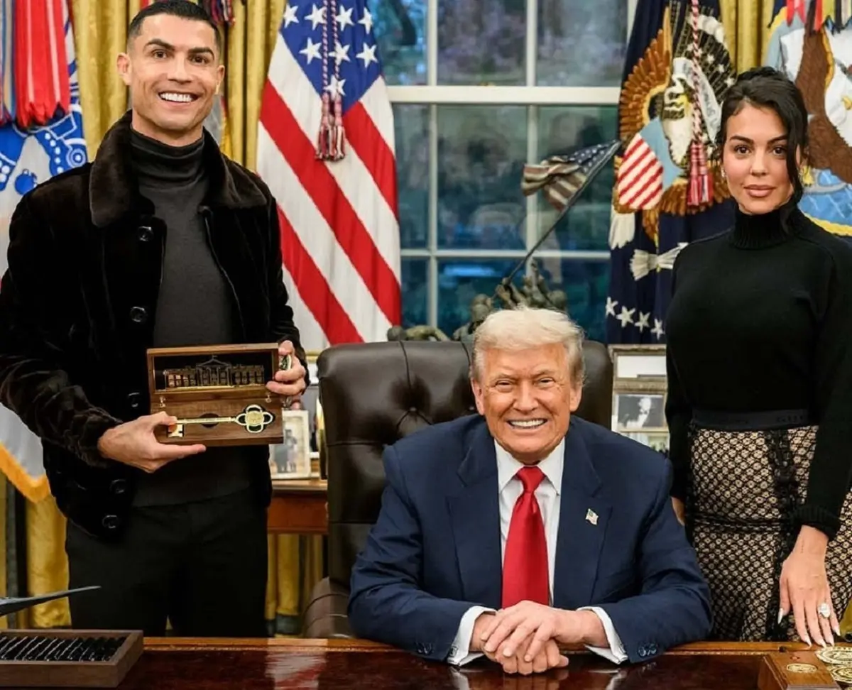 جورجینا رودریگز در کاخ سفید+عکس