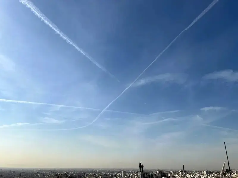  آزمایش‌های موشکی آسمان تهران