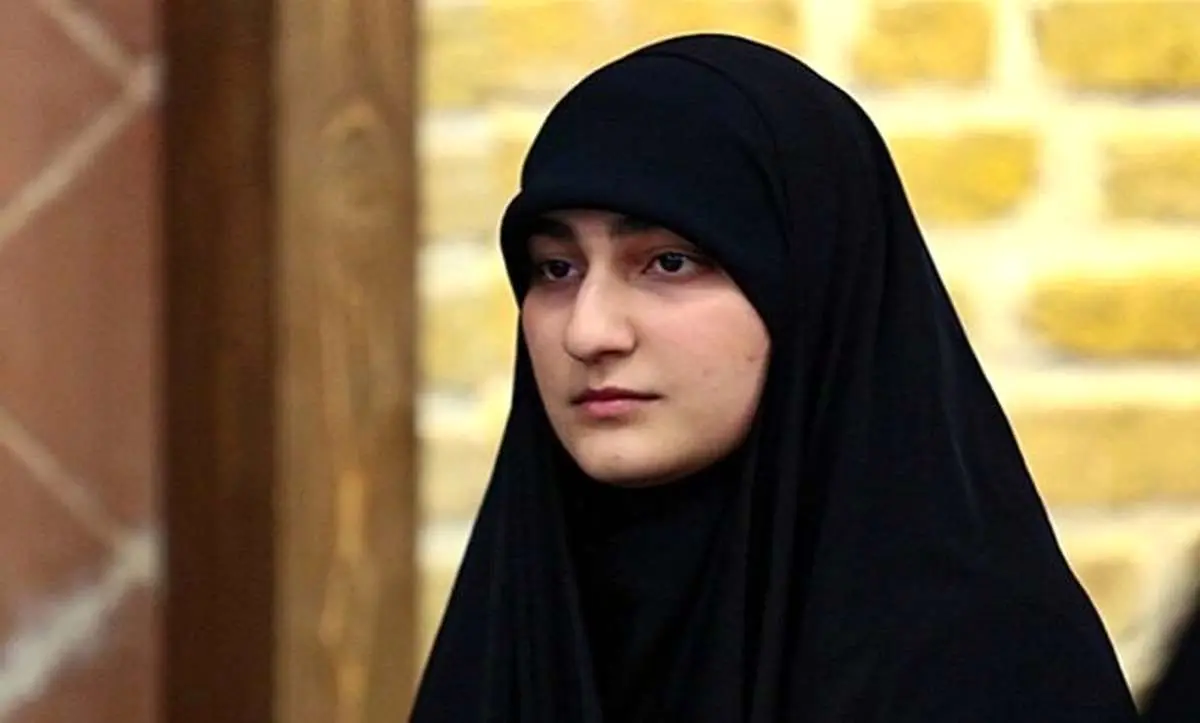 حضور زینب سلیمانی در مراسم سالگرد شهادت سردار زاهدی + عکس

