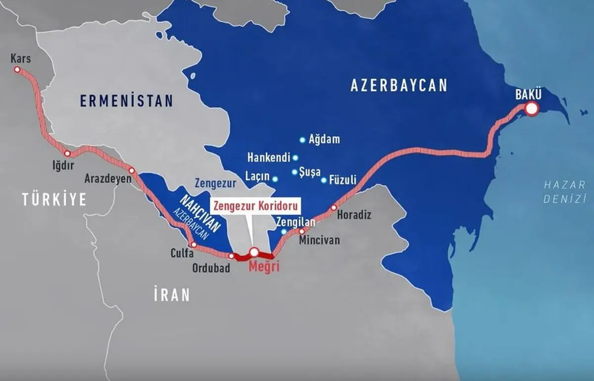 واکنش تند برادر داماد ابراهیم رئیسی به کریدور زنگزور و جمهوری آذربایجان

