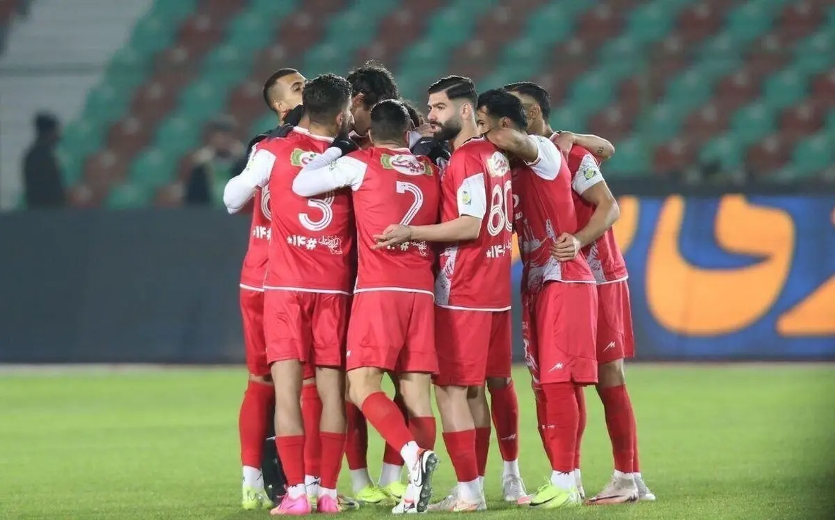 ترکیب پرسپولیس آماده نبرد با چادر ملو +عکس