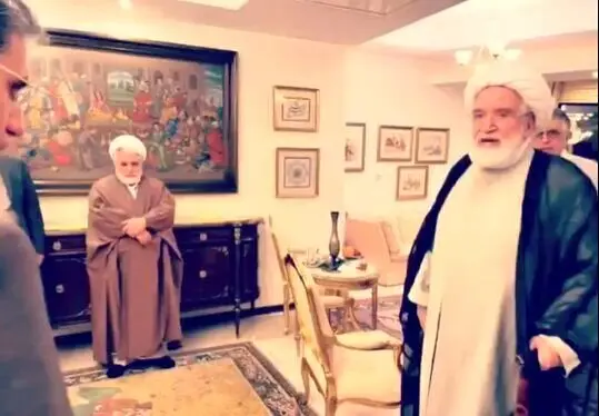تصویر تازه مهدی کروبی در مراسم افطاری کرباسچی