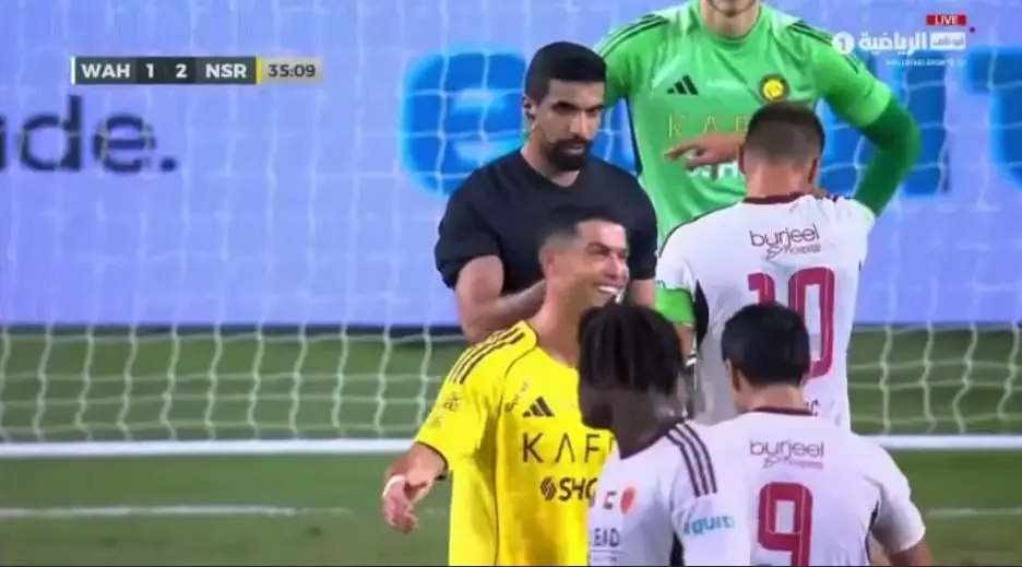 شوخی رونالدو و ستاره ایرانی