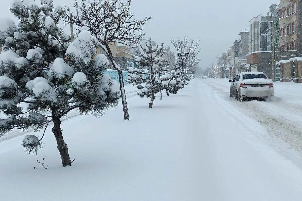 برف مهمان غیرمنتظره بهار ایران