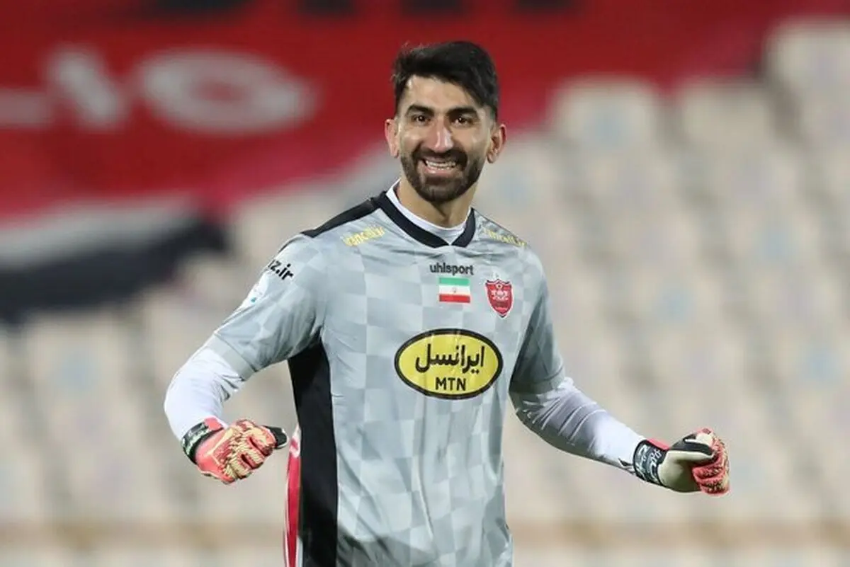 کنایه دروازه بان پرسپولیس به استقلالی ها