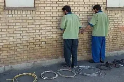 دستگیری سارقان کابل‌های بیمارستان سراوان