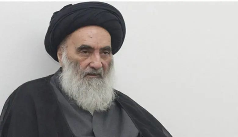 جدیدترین تصویر از آیت الله سیستانی