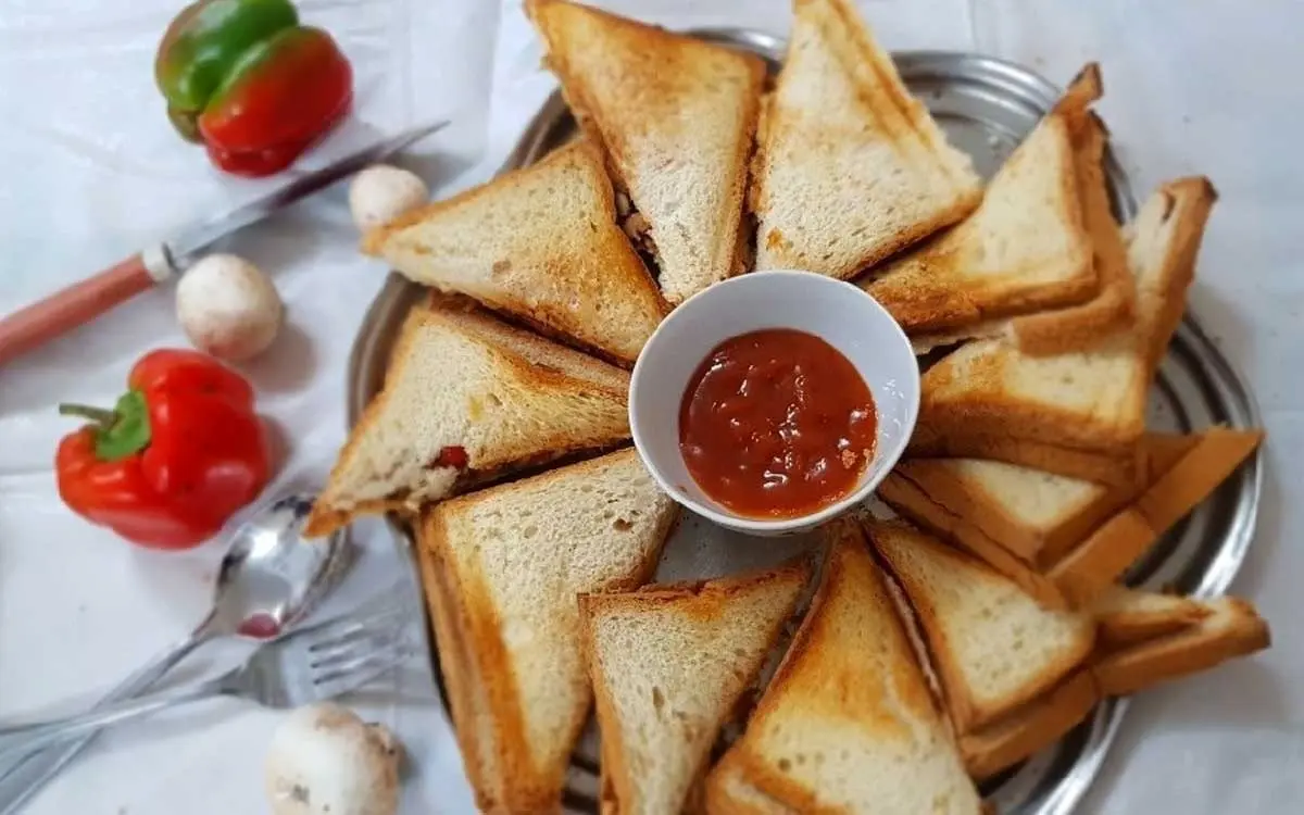 روش تهیه ۵ ساندویچ لذیذ و فوری برای دانش آموزان

