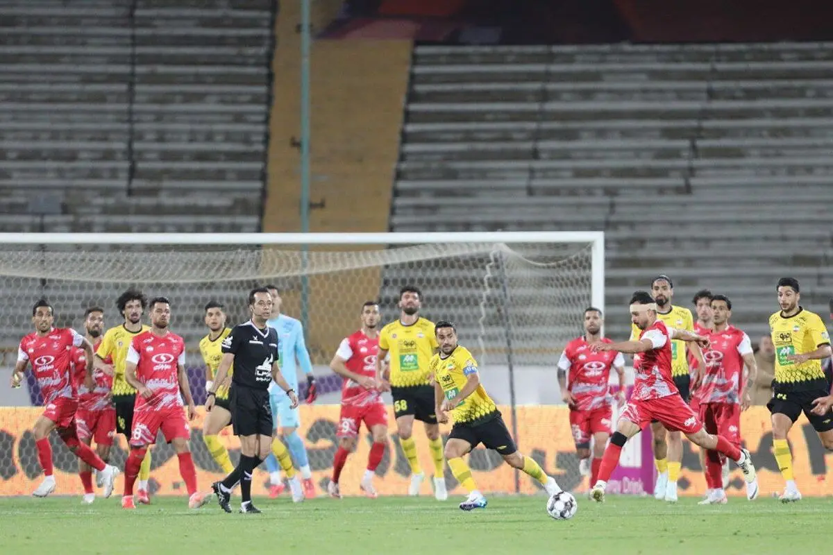 کری سنگین سپاهان برای پرسپولیس+عکس