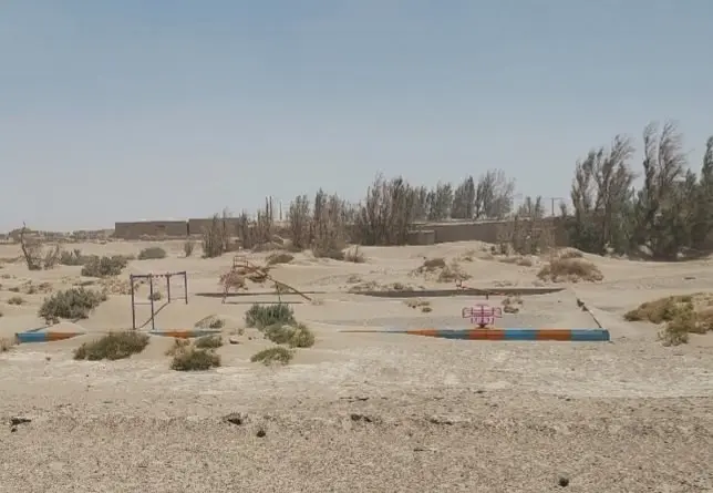  مرگِ زندگی در سیستان؛،طوفان شن و بحران آب،