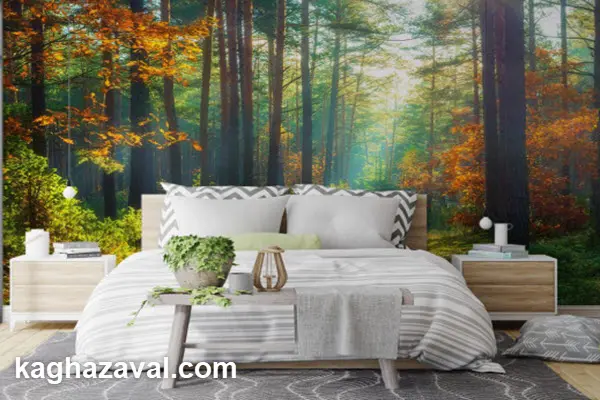 کاغذ دیواری جایگزینی ایده آل برای رنگ‌ آمیزی دیوارها   کاغذ اول
