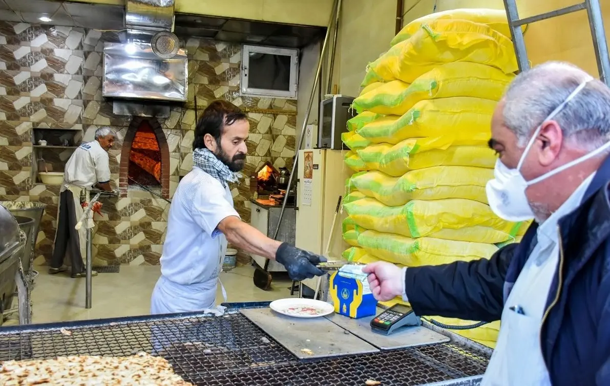 خبر مهم از فروش کارتی نان | جزئیات سهمیه‌بندی و فروش نان با کارت‌خوان‌های هوشمند
