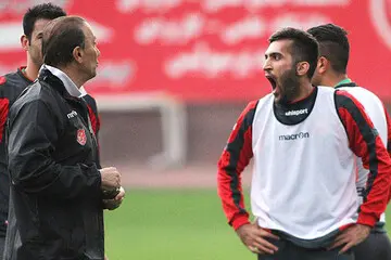 حمله یک پرسپولیسی به رامین رضاییان +عکس