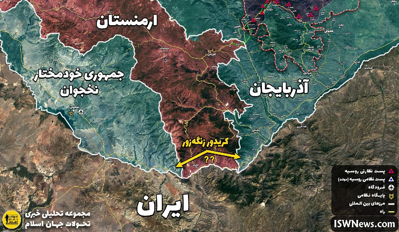 نقشه شوم باکو برای قفقاز؛ اسراییل هم‌مرز ایران شد
