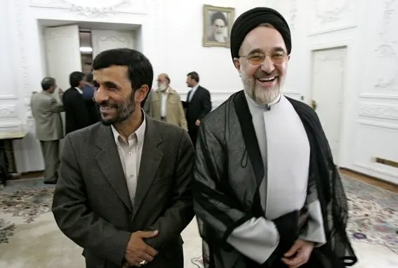 خاتمی و احمدی نژاد در مراسم تحلیف پزشکیان حضور داشتند؟