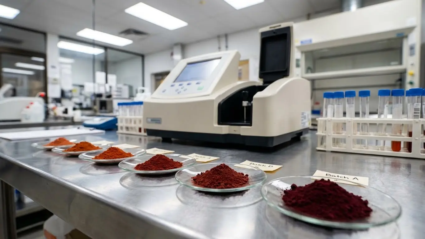 کارخانه تولید اکسید آ هن قرمز