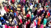رقص و شادی در مراسم پیشواز از نوروز در کردستان +فیلم


