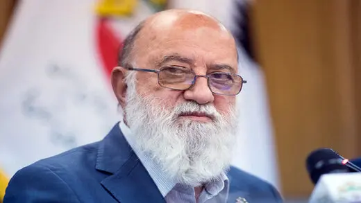 رئیس شورای شهر تهران در بیمارستان بستری شد