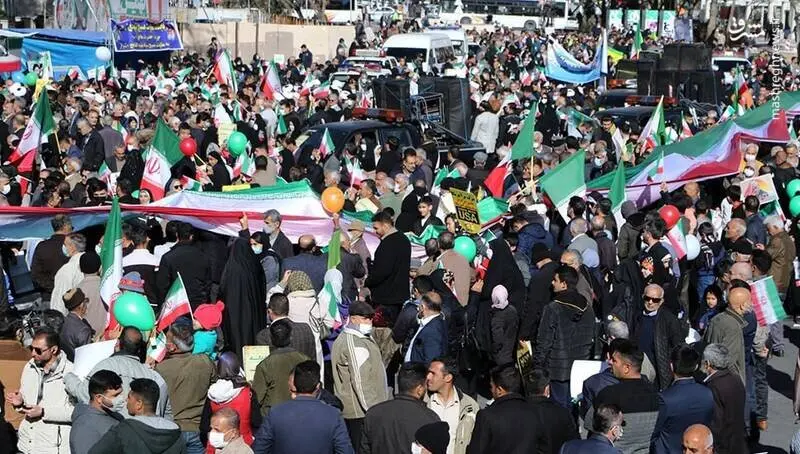 در راهپیمایی ۲۲ بهمن ۱۴۰۳ چه گذشت 