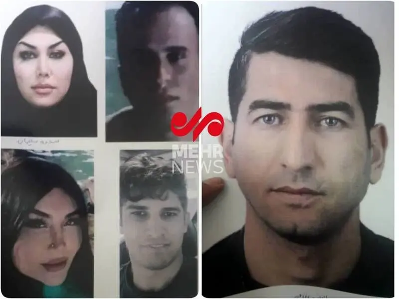 تصاویر قاتلان شهید  «سجاد امیری» در درگیری ایذه منتشر شد | پای یک زن هم در میان است + عکس