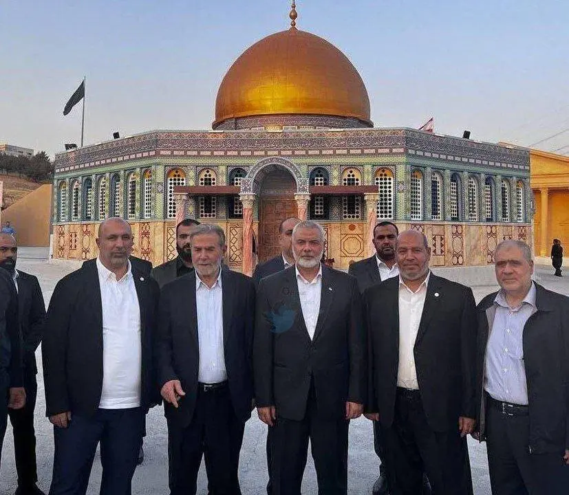 فیلم زمان اعلام شهادت هنیه در فلسطین /دعوت به خیزش عمومی در فلسطین

