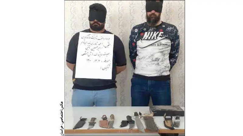 گروگانگیری دختر جوان توسط دو مرد قوی هیکل
