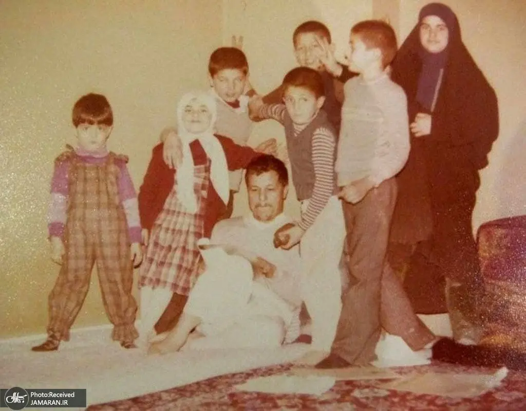  قاب قدیمی از خانواده هاشمی رفسنجانی