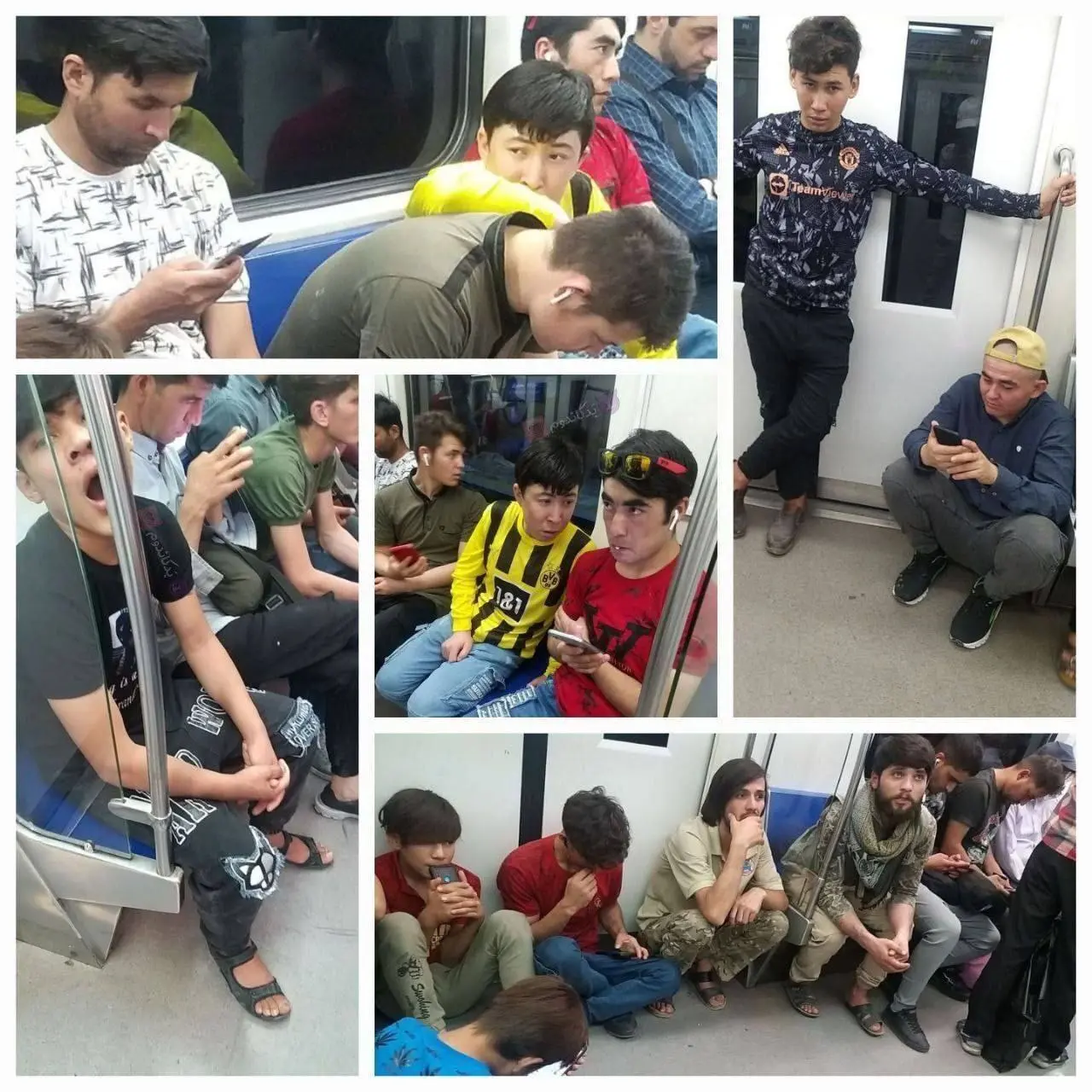 افغانستانی‌ها، تهران را به اشغال خود درآوردند

