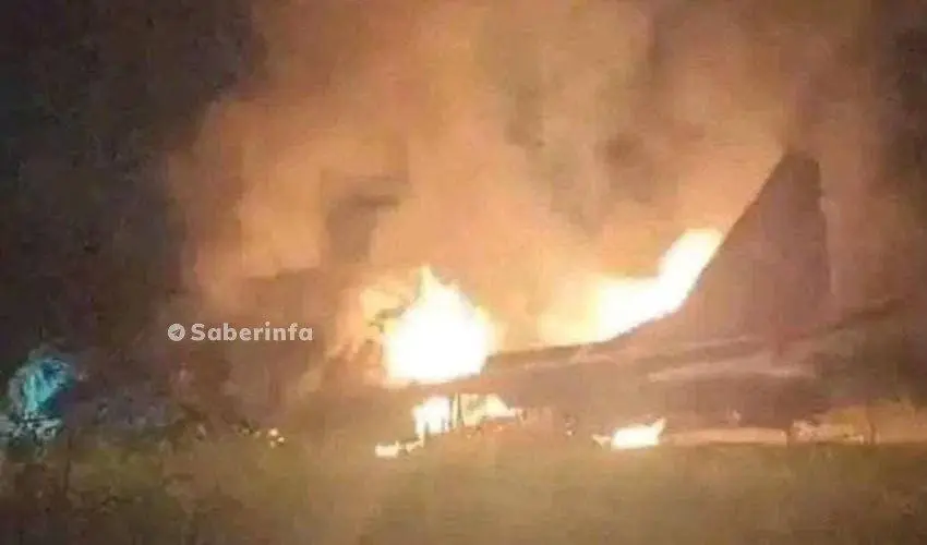 اولین تصویر از جنگنده هندی که توسط پاکستان ساقط شد

