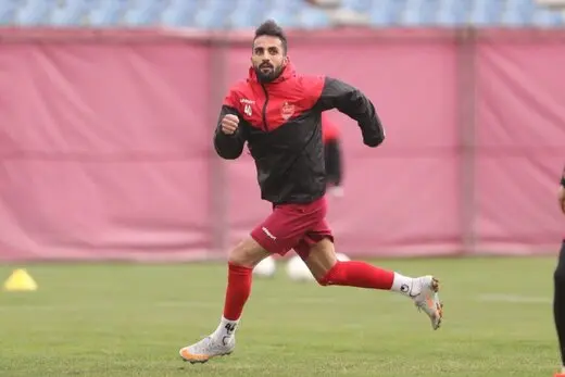 مهاجم پرسپولیس مصدوم شد
