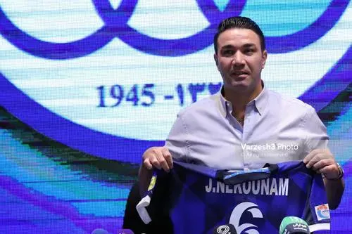 جواد نکونام در استقلال معارفه شد | اولین سخن سرمربی آبی‌ها با هواداران + عکس