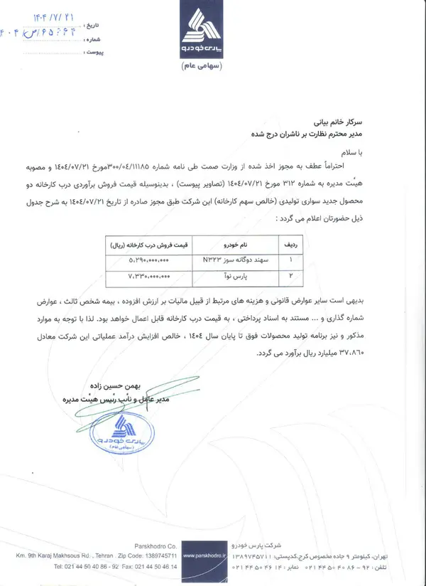 قیمت ال نود ایرانی اعلام شد + عکس