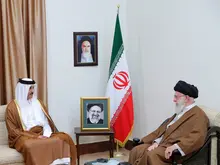 دیدار امیر قطر با رهبر انقلاب


