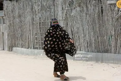 جزیره زنان نقاب دار - قشم - ایران