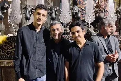 مراسم تاسوعا احمدی نژاد